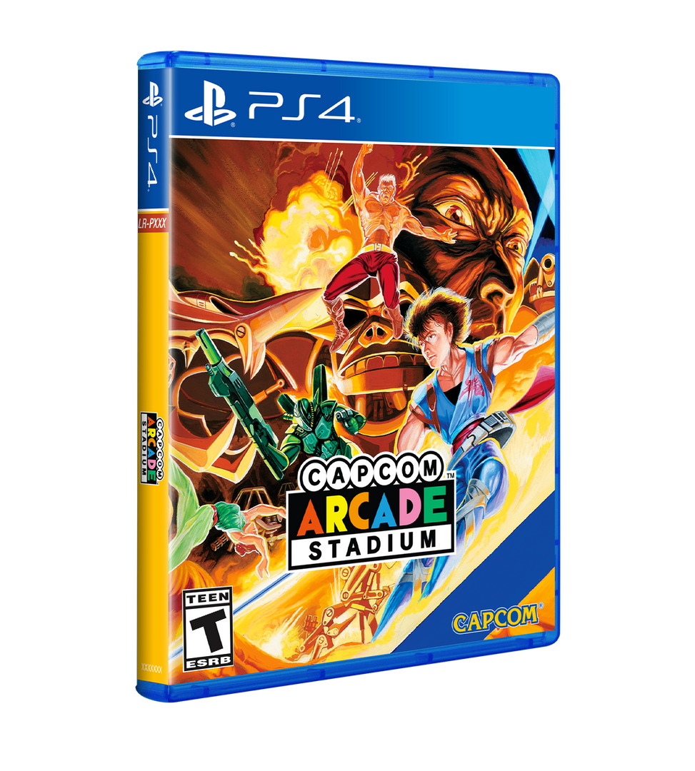 Capcom Arcade Stadium Vol 1 E Strider cover LRG Ps4 – Bazaar