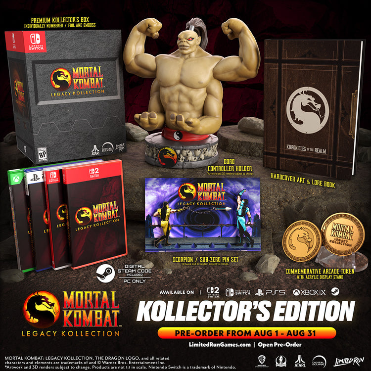 Mortal Kombat Legacy Kollection Kollector's Edition Xbox Series X