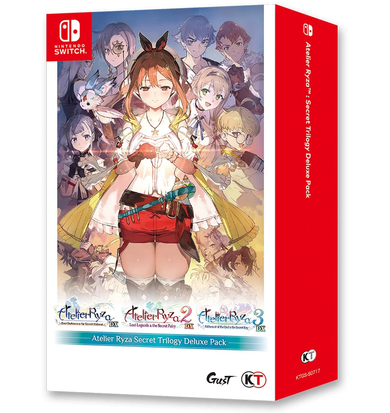 Atelier Ryza Secret Trilogy DX English cover Nintendo Switch