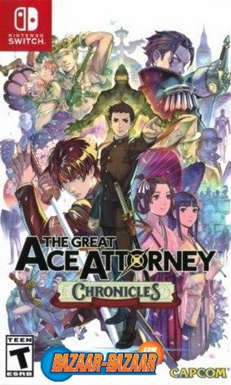 Game The Great Ace Attorney Chronicles Switch Physical The Great