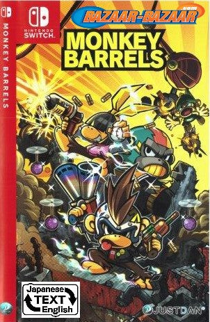Monkey Barrels physical English version Nintendo Switch