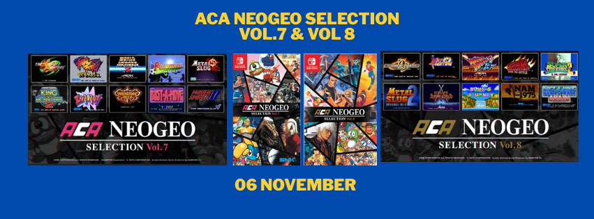 ACA Neogeo Selection Vol.7 & Vol 8