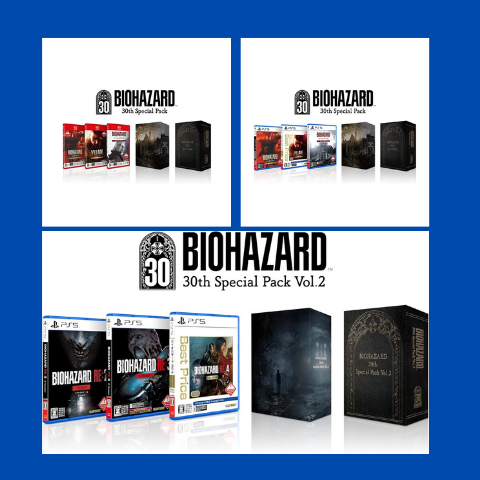 Biohazard 30th Special Pack Physical Edition in Uk and Europe