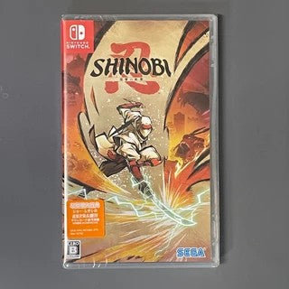 Shinobi Art of Vengeance Switch Physical version