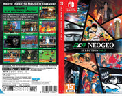Nintendo Switch game case for ACA NEOGEO Selection Vol. 3 with colorful graphics and text.
