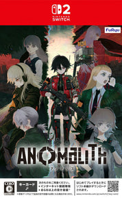 Game cover for 'Anomalth' on Nintendo Switch with animated characters and red banner.