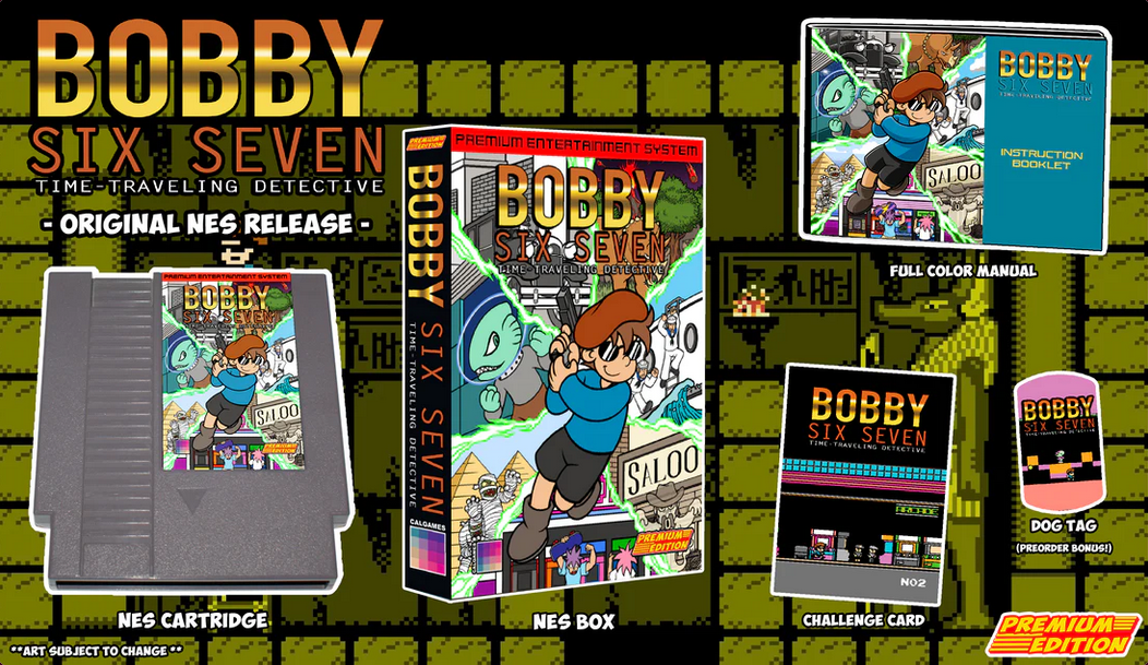 BOBBY SIX SEVEN ORIGINAL NES EDITION 