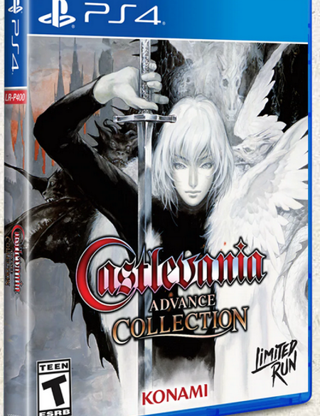 Castlevania Advance Collection Aria Of Sorrow Cover PS4