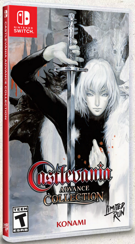 Castlevania Advance Collection For Nintendo Switch – Limited Run Games (Aria Of Sorrow Cover)
