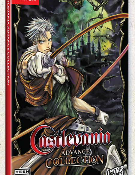 Castlevania Advance Collection Circle Of Moon Cover Switch
