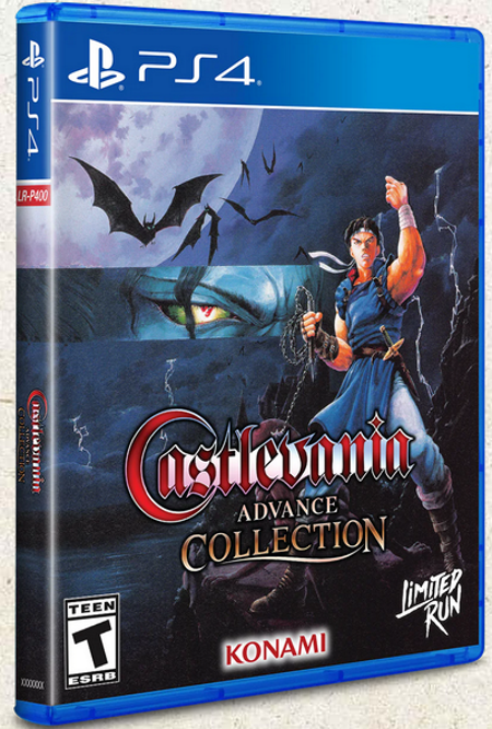 Castlevania Advance Collection Dracula X Cover PS4