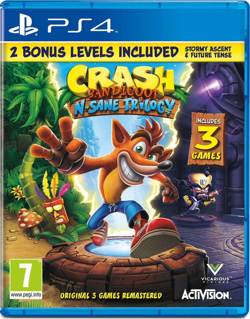 Crash Bandicoot N Sane Trilogy 2 0 PlayStation 4