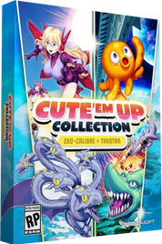 Cute 'em Up Collection packaging with characters and branding