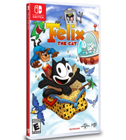 Nintendo Switch game cover for 'Felix the Cat' with colorful graphics and character illustrations.