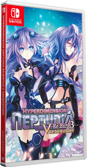 Game case for 'Hyperdimension Neptunia Re;Birth3 Generation' on Nintendo Switch with two characters on the cover.