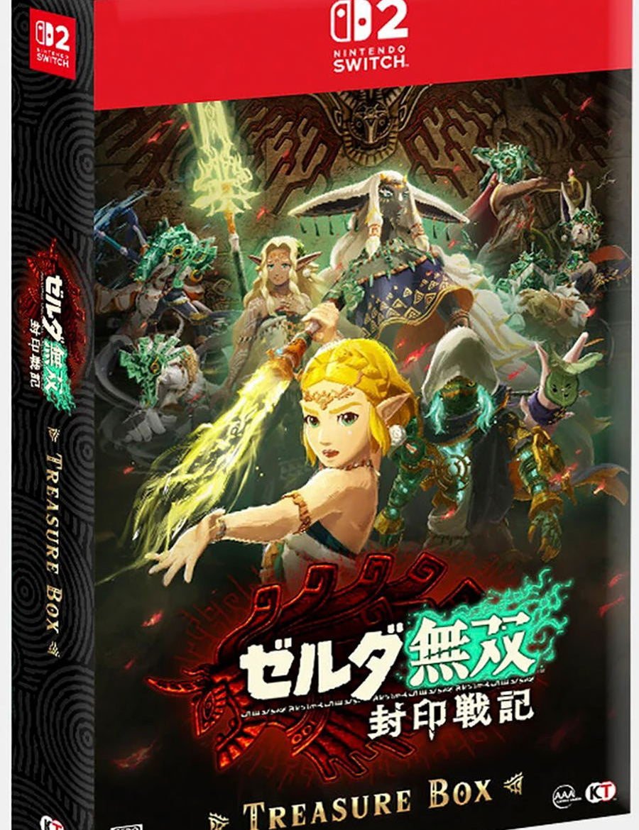 Nintendo Switch game console packaging with characters and text