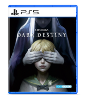 PlayStation 5 game case for 'Dark Destiny' with anime-style cover art.