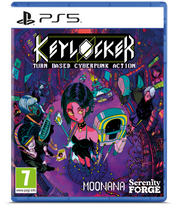 Game box for 'Keylocker' with colorful design and PS5 logo