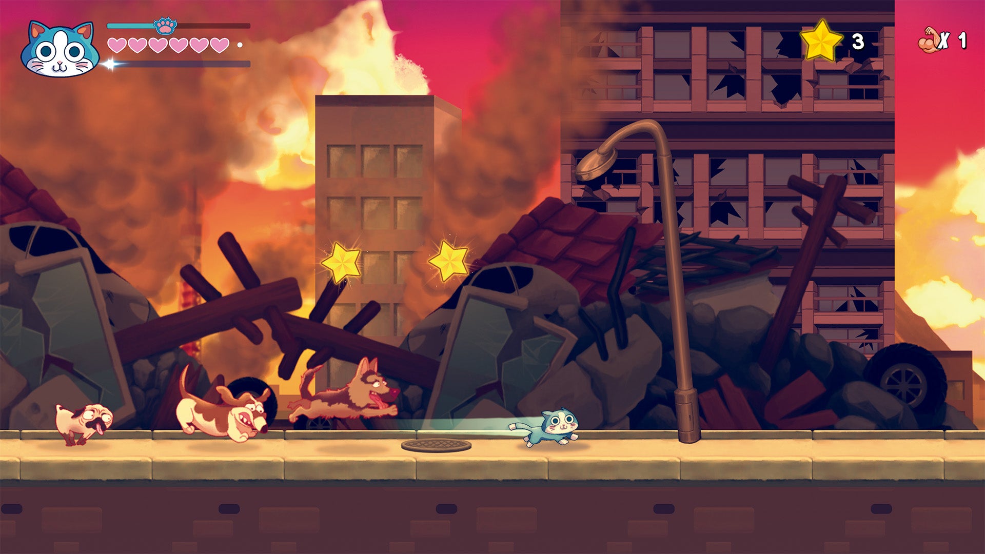 Kinnikuneko Super Muscle Cat PlayStation 5 