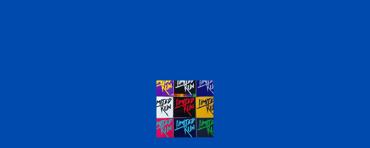 Colorful 'Limited Edition' logo on a blue background