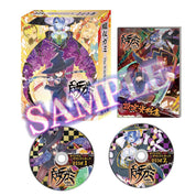 Anime DVD set with colorful packaging and character images on a white background