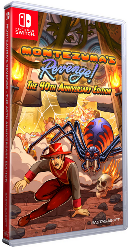 Montezuma's Revenge The 40th Anniversary Edition Switch Physical Edition