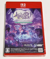 Nintendo Switch 2 edition of the game Moonlight Sonata for Nintendo Switch, in its original red plastic shrink wrap case, photographed against a plain white background.