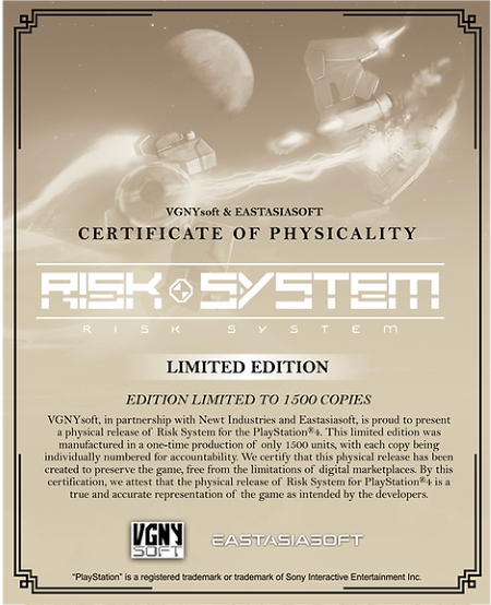 Risk-System-PS4-certificate