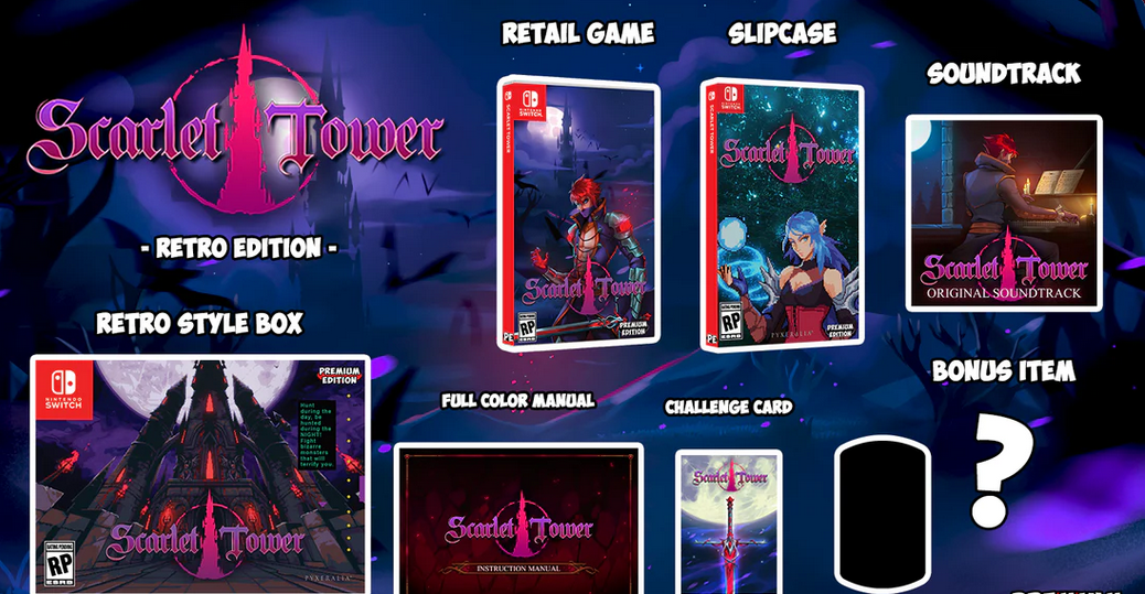 Scarlet Tower Retro Edition Switch
