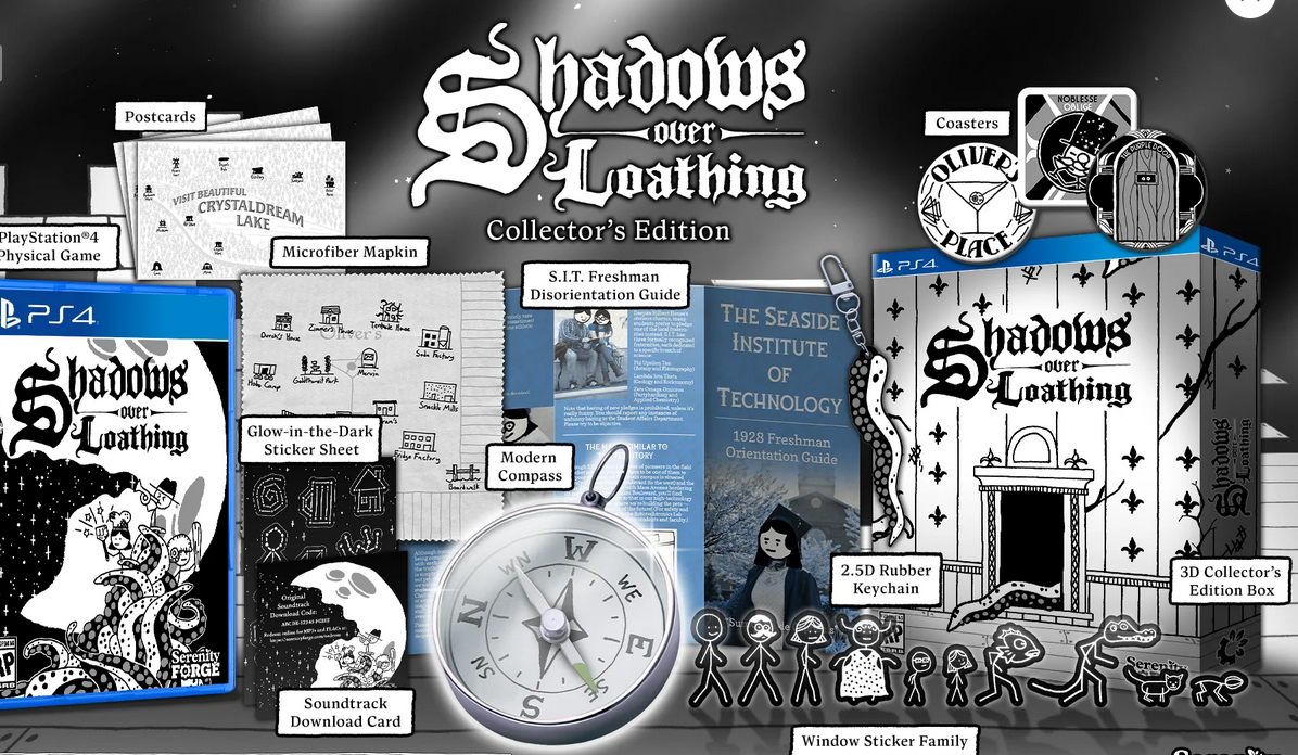 Shadows Over Loathing Collectors PlayStation 4