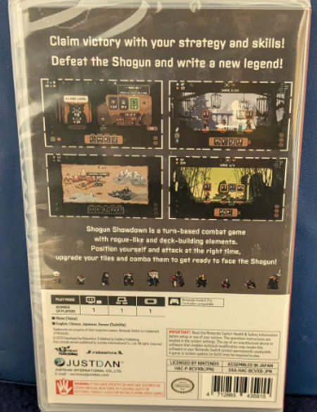Shogun Showdown Switch Physical Edition