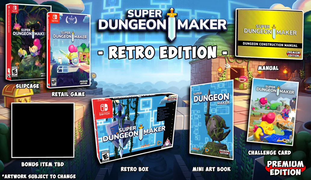 Super Dungeon Maker Retro Edition Switch