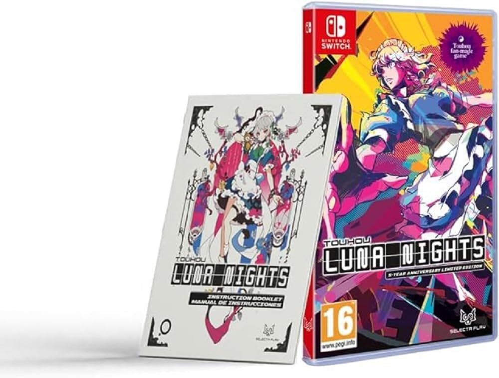 Two 'Touhou Luna Nights' game boxes on a white background