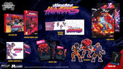 Vengeance Hunters Collector's Edition packaging with various items on a dark blue background