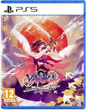 PlayStation 5 game disc for 'Vasha: Legends of the Venom Blade' with vibrant artwork and branding.