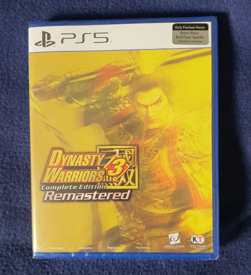 Dynasty Warriors 3 Complete Edition Remastered Std Ps5