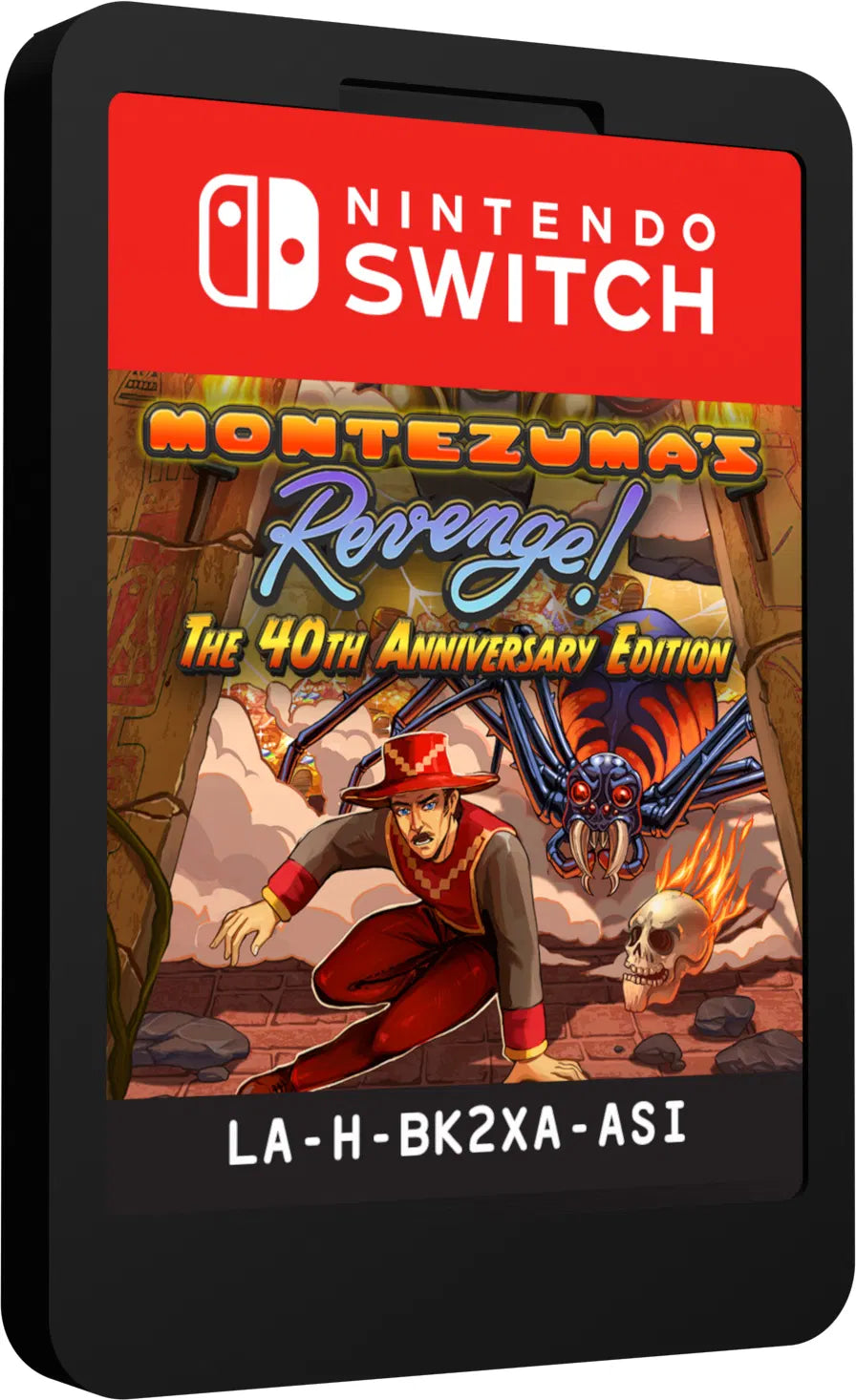 Montezuma's Revenge The 40th Anniversary Limited Edition Switch Montezuma's Revenge The 40th Anniversary Limited Edition Switch