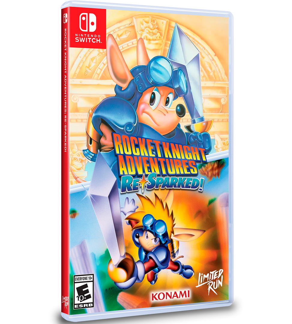 Rocket Knight Adventures Re-Sparked Nintendo Switch LRG 