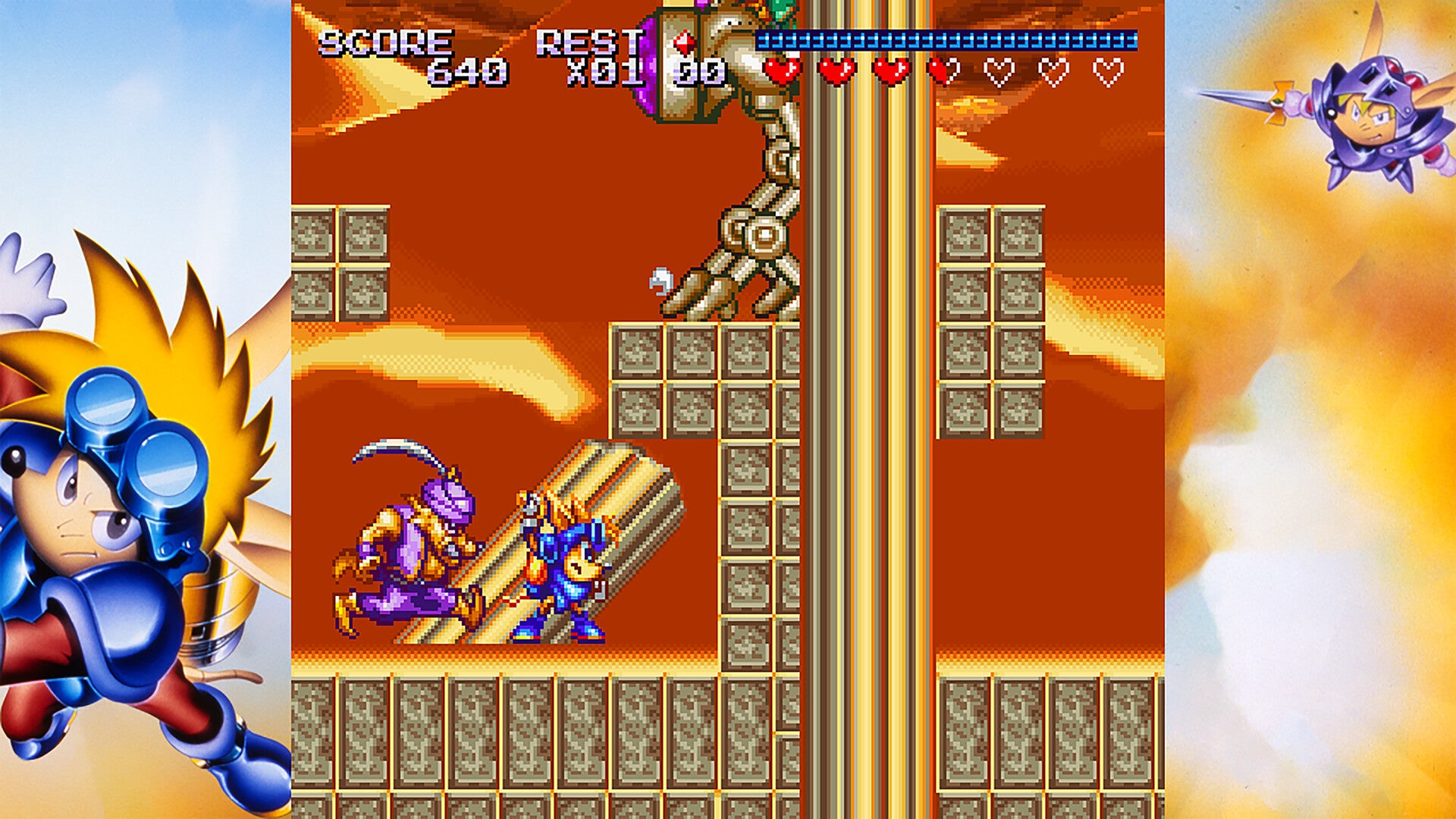 Rocket Knight Adventures Re-Sparked Physical Edition