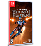 Star Wars Bounty Hunter game case for Nintendo Switch with character on cover
