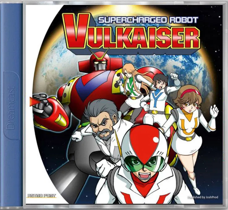 Supercharged Robot Vulkaiser Sega Dreamcast