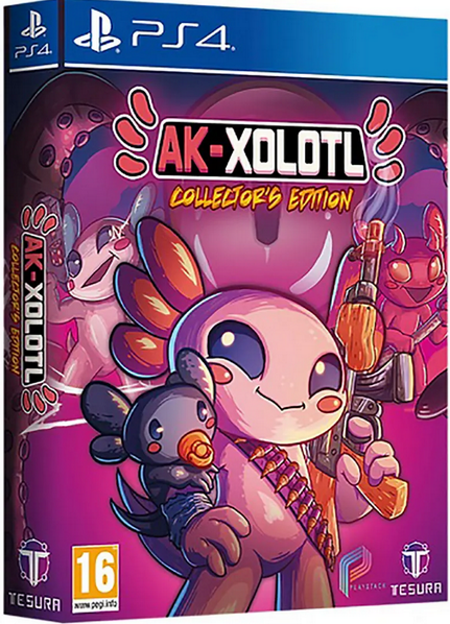 Front cover for collectors edition of AK xolotl ps4