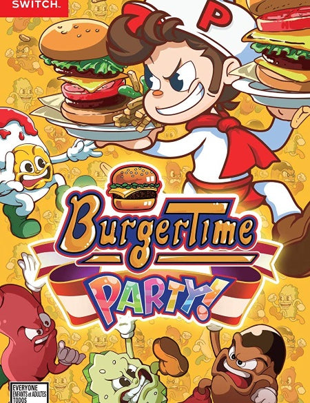 Burgertime Party! - Nintendo Switch  NSW front page