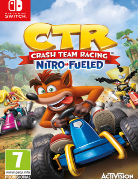 Crash Team Racing - Nitro Fueled NSW front cover