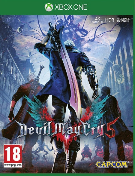 Devil May Cry 5 XB1 front cover