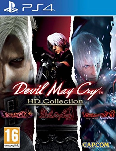 Devil May Cry HD Collection P4 Front Cover