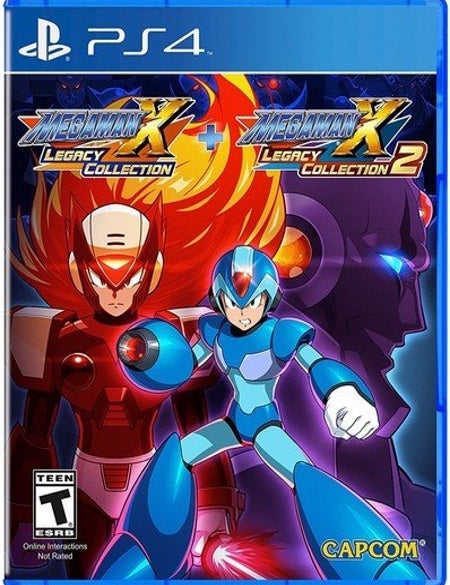 Mega Man X Legacy Collection 1+2 P4 front cover