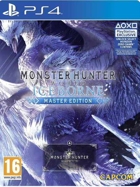 Monster Hunter World Iceborne Master Edition SteelBook P4 front cover