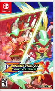 Mega Man Zero Zx Legacy Collection NSW front page