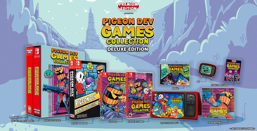 Pigeon Dev Games Collection Deluxe Collectors Edition Switch